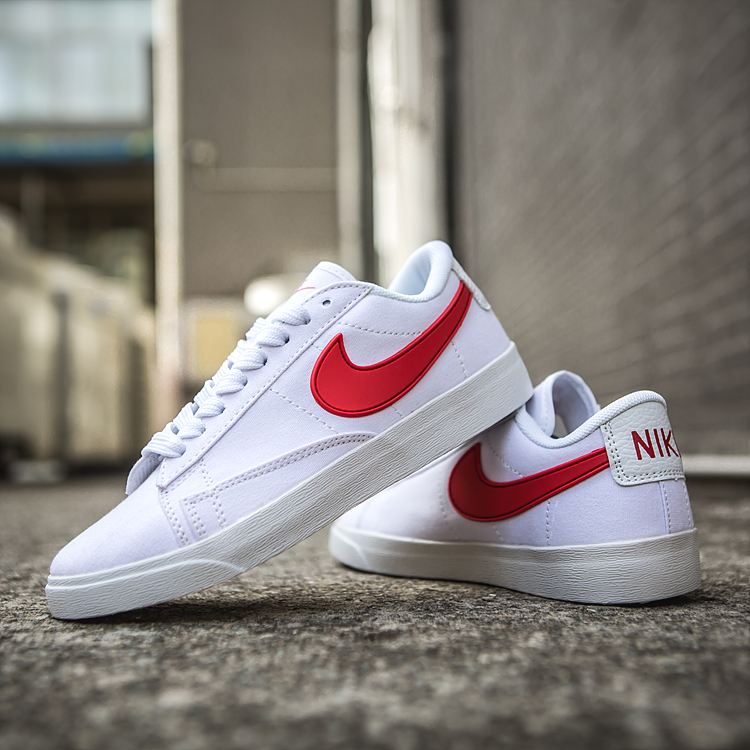Nike Air Blazer Low White Red Shoes